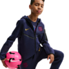 Bluza dla dzieci Nike FC Barcelona Tech Fleece granatowa II3722 498