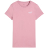 Koszulka damska Puma Ess Small No. 1 logo Tee (s) różowa 682373 65
