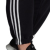 Spodnie damskie ciążowe adidas Essentials Cotton 3-Stripes Pants czarne GS8614