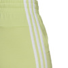 Spodenki damskie adidas Essentials Slim 3-Stripes Shorts zielone HE9361