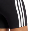 Spodenki damskie adidas Essentials 3-Stripes High Waisted Biker czarne JE1223