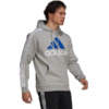 Bluza męska adidas Mens Essentials Hoodie szara GV5249