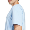 Koszulka męska adidas Essentials Small Logo Single Jersey błękitna JF1101