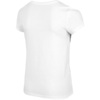 Koszulka dla dziewczynki 4F biała HJL22 JTSD003 10S