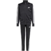 Dres dla dzieci adidas Essentials Climacool Kids 3 Stripes Training Tracksuit 205 czarny JD6502
