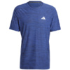 Koszulka męska adidas Train Essentials Stretch Training Tee niebieska IA3901
