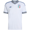 Koszulka męska adidas Italy 26 Away Jersey biało-niebieska KC8704