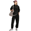 Spodnie dla dzieci Nike Sportswear Studio Fleece czarne IM4905 010
