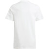 Koszulka dla dzieci adidas Essentials Small Logo Cotton Tee biała IB4093