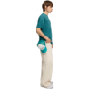Koszulka męska Puma ESS Elevated Relaxed Tee zielona 692018 41
