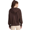 Bluza damska adidas Seasonal Essentials Animal Print 3-Stripes Full-Zip Hooded brązowa KV9299