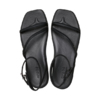 Sandały damskie Crocs Miami Ankle Strap czarne 212256 001
