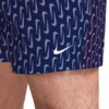 Spodenki kąpielowe Nike Breaker Swoosh Link Midnig granatowo-różowo-fioletowe NESSG577 440