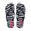Klapki damskie Ipanema Animal Print czarno-szare 83846-BP655