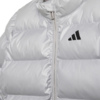 Kurtka dla dzieci adidas Synthetic Down Glam srebrna JM8870
