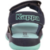 Sandały dla dzieci Kappa Pelangi G granatowo-miętowe 261042K 6737 