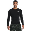 Koszulka męska Under Armour HG Armour Comp LS czarna 1361524 001