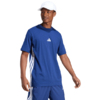 Koszulka męska adidas Essentials 3-Stripes Single Jersey niebieska JE6399