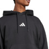 Bluza męska adidas Essentials Feelcozy Fleece Hoodie czarna JE3807