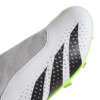 Buty piłkarskie dla dzieci adidas Predator Accuracy.3 Laceless FG biało-szare IF2265