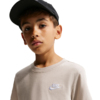 Koszulka dla dzieci Nike Sportswear beżowa FZ5177 236