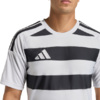 Koszulka męska adidas Hooped 26 Jersey szaro-czarna KF3396