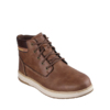 Buty męskie Skechers Garlan Deno brązowe 205235 BRN