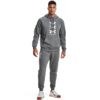 Spodnie męskie Under Armour Rival Fleece 3Logo Jogger ciemnoszare 1357131 012