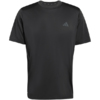 Koszulka męska adidas Tech Essentials Workout 3-Stripes czarna KQ7485
