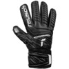 Rękawice bramkarskie Reusch Attrakt Resist Finger Support Junior czarne 5272610 7700