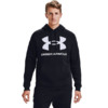 Bluza męska Under Armour Rival Fleece Big Logo HD czarna 1357093 001