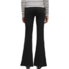 Legginsy damskie Puma Rib Flared czarne 694028 01