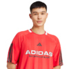 Koszulka męska adidas House of Tiro Nations Pack czerwona KB5569