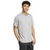 Koszulka męska adidas Tech Linear Graphic szara IY0728