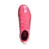 Buty piłkarskie dla dzieci adidas F50 Hyperfast League Mid FG różowe KK1315