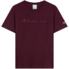 Koszulka damska Champion SS Tee bordowa 118382 RS522