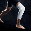 Ochraniacz kolana Select Compression long biały 710022 625