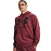 Bluza męska Under Armour Rival Fleece Big Logo HD burgund 1357093 652