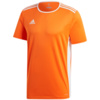 Koszulka dla dzieci adidas Entrada 18 Jersey JUNIOR pomarańczowa CD8366/CF1043