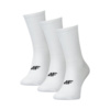 Skarpety męskie 4F M478 3 pak białe 4FWMM00USOCM478 10S