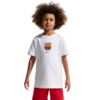 Koszulka dla dzieci Nike FC Barcelona biała IM1708 100