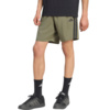 Spodenki męskie adidas Essentials 3-Stripes Chelsea Lite Woven oliwkowe KY4154