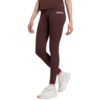 Legginsy damskie adidas Essentials Linear Cotton brązowe JY4886
