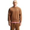Bluza męska Nike Club FT jasny brąz FN3888 270