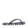 Klapki damskie Ipanema Animal Print czarno-szare 83846-BP655