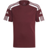 Koszulka dla dzieci adidas Squadra 21 Jersey Youth bordowa GN8090