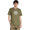 Koszulka męska adidas Camo oliwkowa KC7164