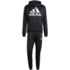 Dres męski adidas Terry Hooded Tracksuit czarny IP1610