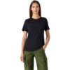 Koszulka damska Champion Short Sleeve czarna 119125 KK001
