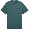 Koszulka męska Puma Ess 2 Color Small No. 1 Logo Tee zielona 684717 90